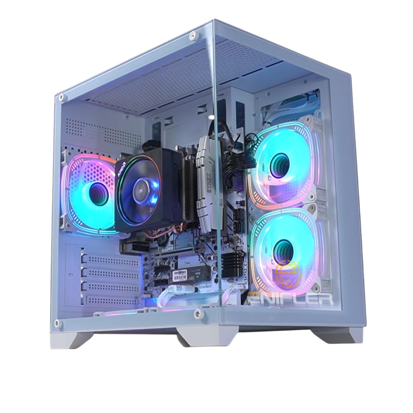 PC Gamer Ryzen 5 5600GT, 16GB DDR4, SSD 480GB, 500W 80 Plus